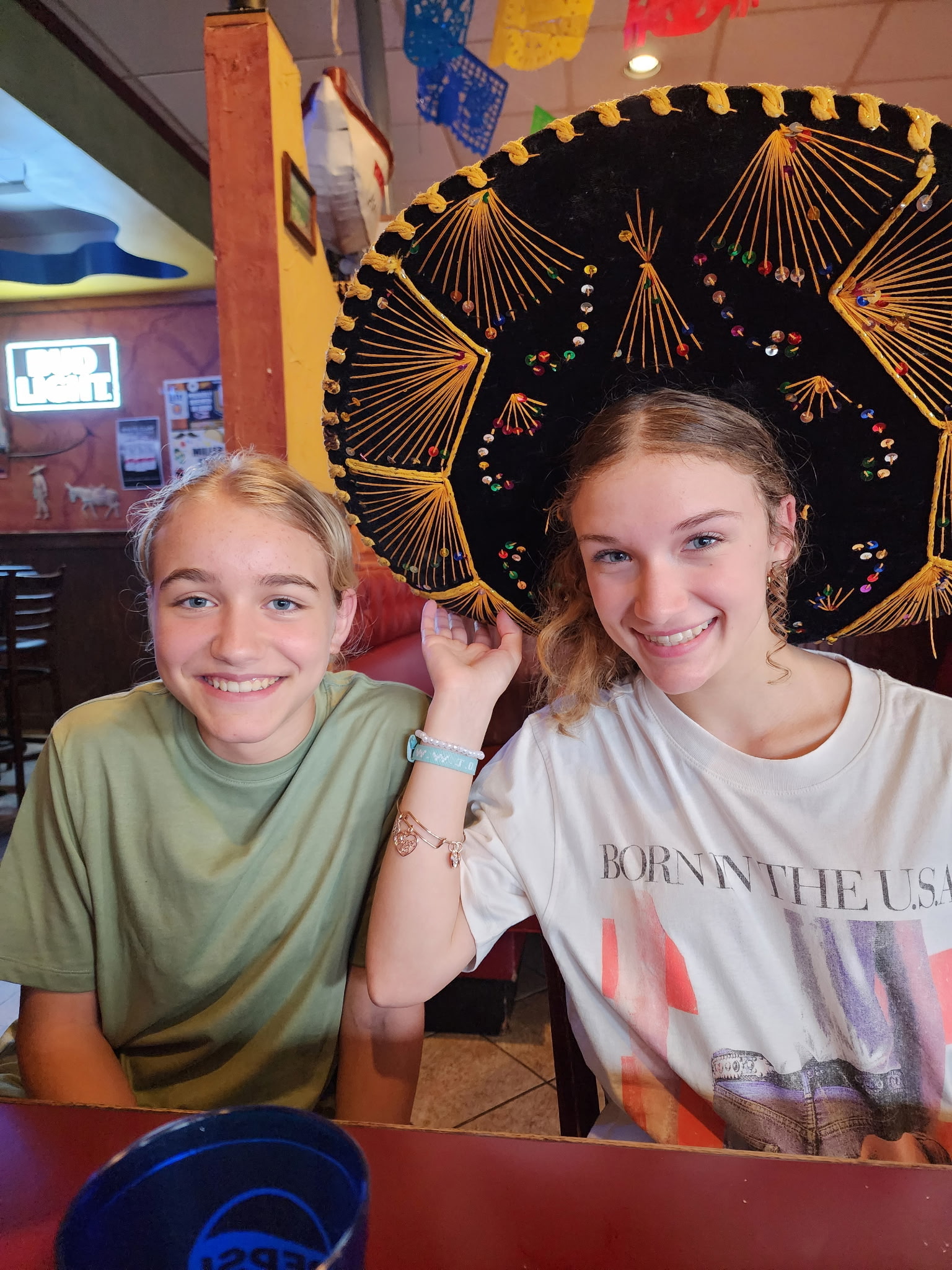 Students connecting during a youth ministry outing